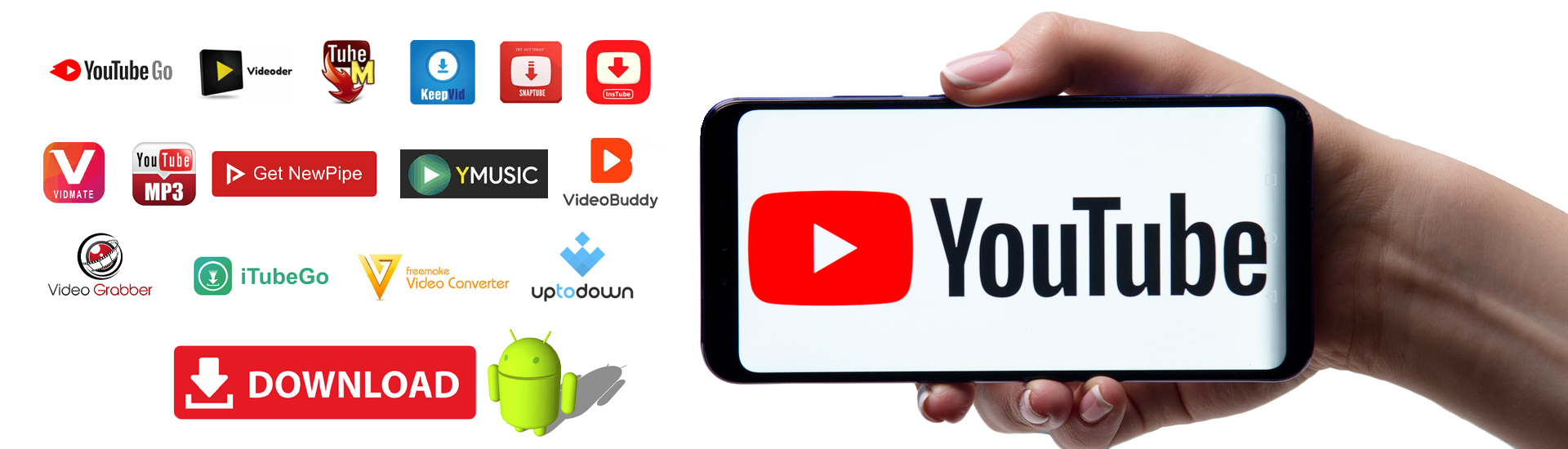 YouTube Video Downloader Apps for Android