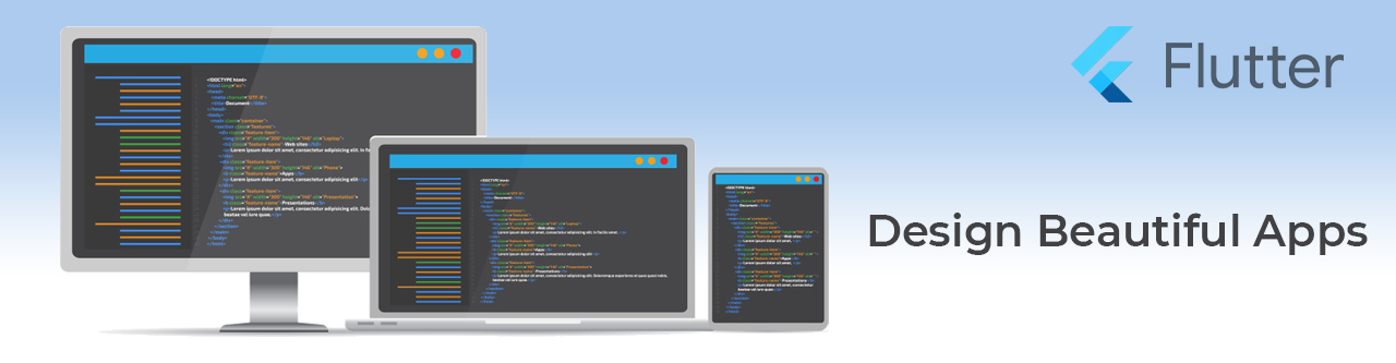 Flutter Application Development - Design Beautiful Apps
